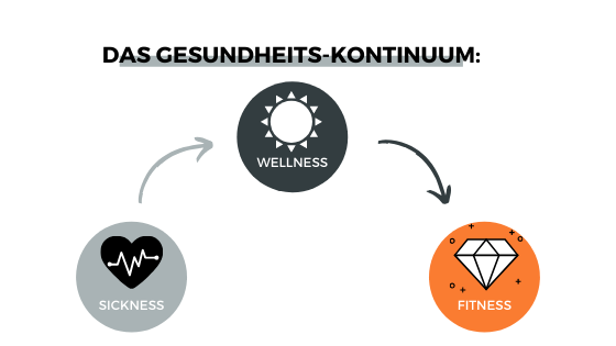 Sickness, Wellness, Fitness Kontinuum